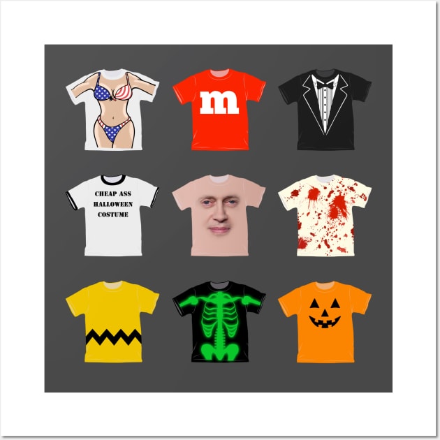 Halloween T-Shirt Greatest Hits Wall Art by Dream Station